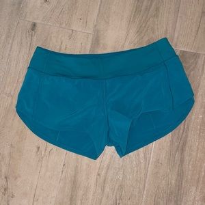 Low Rise Speed Up Lululemon Shorts